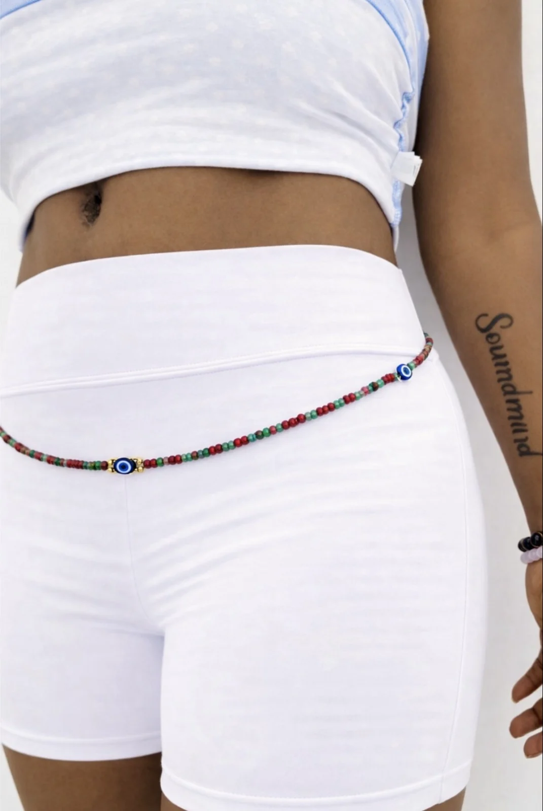 Fortified Ruby and Emerald Waistbead